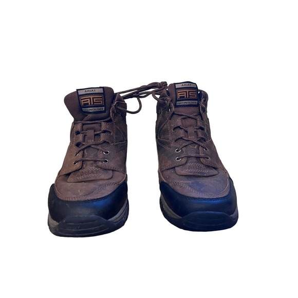 MENS ARIAT TERRAIN BOOTS! GREAT FOR RIDING, WORK, HIKING! 10002182(34524) SZ 12D - Picture 4 of 9